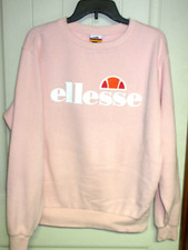 Ellesse Women's Agata Crew Neck Sweatshirt Pullover Pink Size US 10 WB3 .