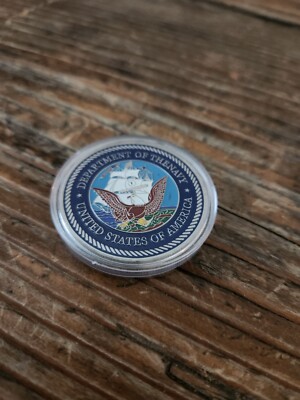 U.S. Navy USS Theodore Roosevelt / CVN-71 Challenge Souvenir Coin