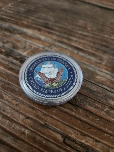 U.S. Navy USS Theodore Roosevelt / CVN-71 Challenge Souvenir Coin JNB1762 cased - Picture 2 of 2