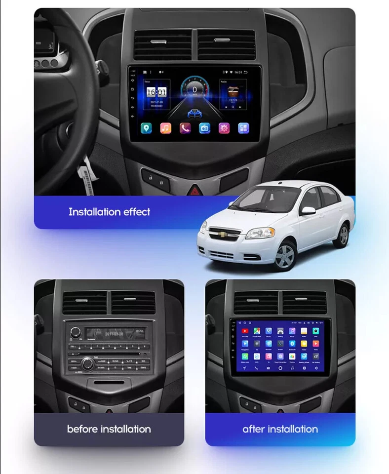 9" ANDROID 14 FOR HOLDEN BARINA 2011-2016 CARPLAY CAR STEREO RADIO GPS BT 4+64GB - image 4 of 4
