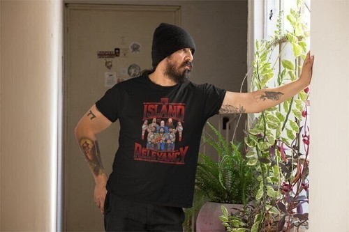 T-Shirt Bloodline Roman Reigns Paul Heyman Island of Relevancy - Bild 2 von 4