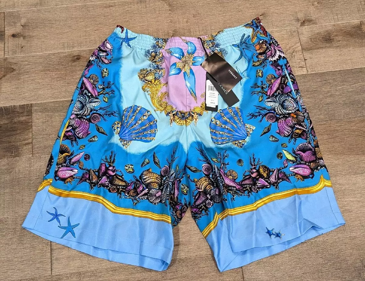 Versace hotsell blue shorts