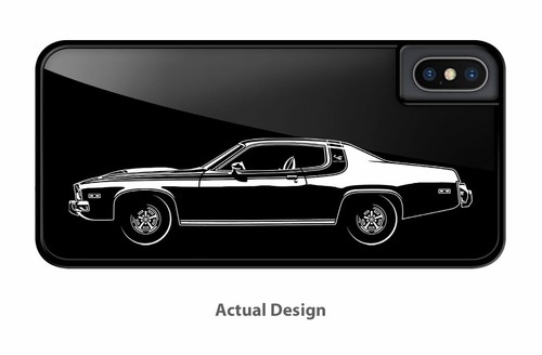 1974 Plymouth Road Runner Coupe "Profile" Phone Case - Apple iPhone Smartphone - Picture 2 of 18