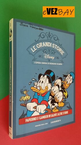 LE GRANDI STORIE n 1 - Disney - Fumetto TOPOLINO PAPERINO grande SCARPA - Foto 1 di 2