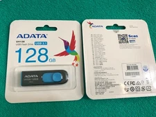 USB FLASH DRIVE 128GB  USB3.1  ORIGINAL ADATA UV128