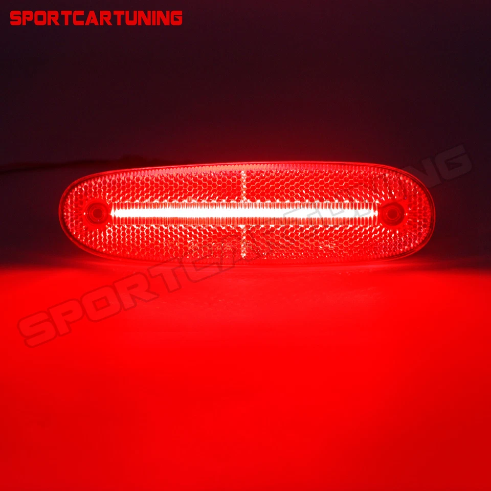 For 00-05 Toyota Celica MR2 Spyder Clear LED Side Marker Lights BumperSigna Lamp Foto 2 de 4