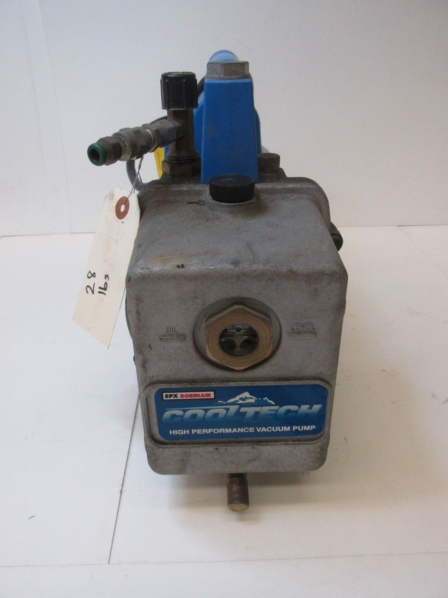 SPX Robinair Cooltech High Performance Vacuum Pump 15600 6 CFM 1/2