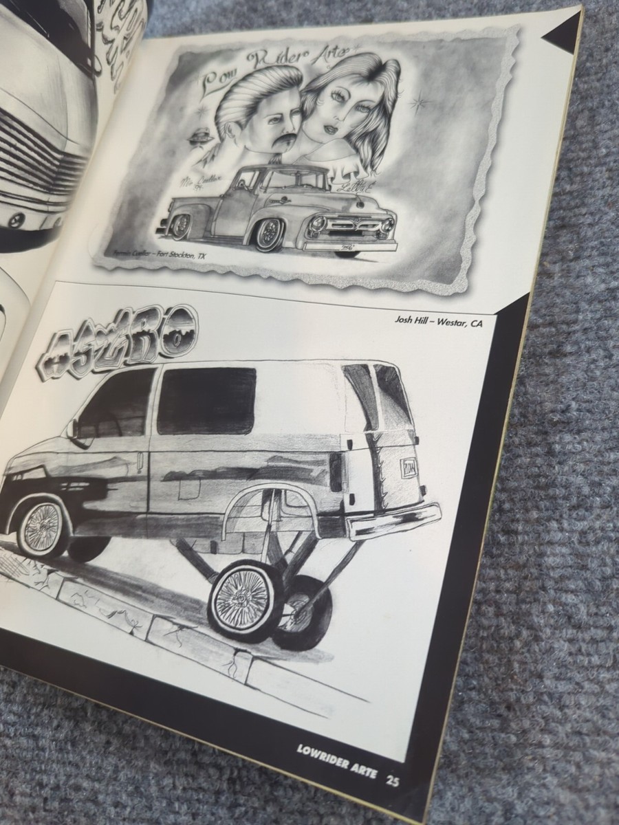 Lowrider Arte Vintage Art Magazine Edition Issue March April