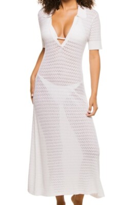 XS - DEVON WINDSOR Nola White Maxi Dress