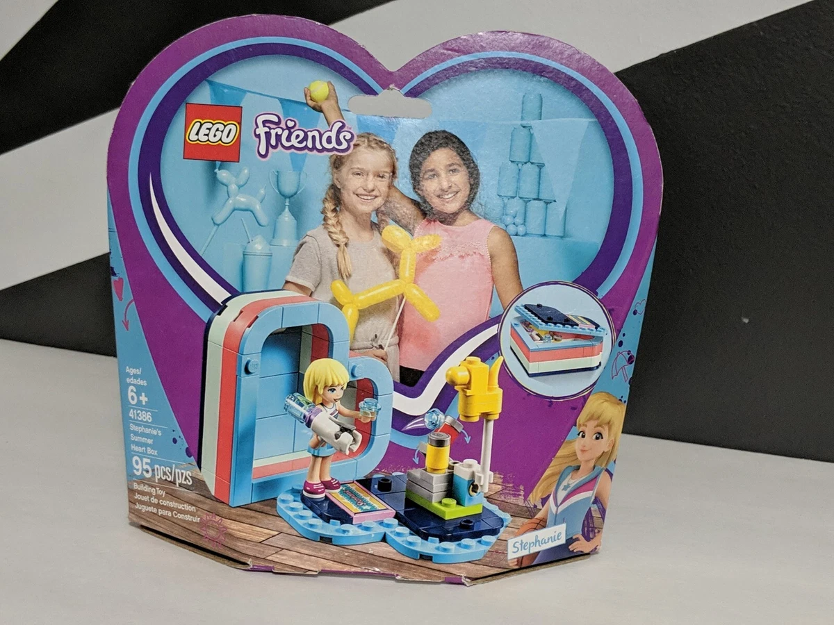 41386 LEGO Friends Stephanie's Summer Heart Box RETIRED 673419310277