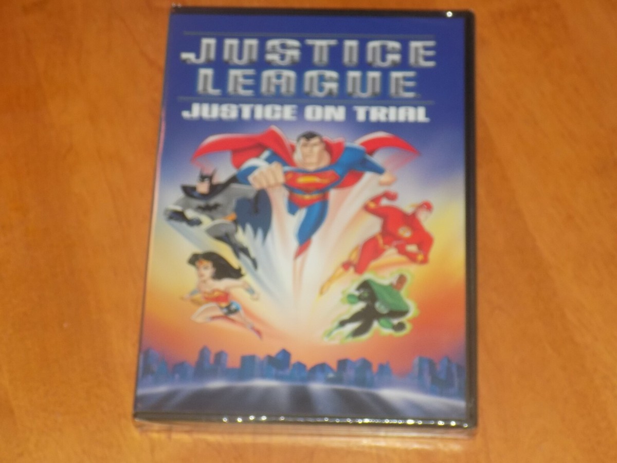 JUSTICE LEAGUE JUSTICE ON TRIAL DC Comics Animated Superhero