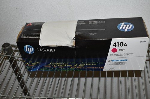 GENUINE HP 410A CF413A MAGENTA LASERJET CARTRIDGE -NEW SEALED OEM (#3275)