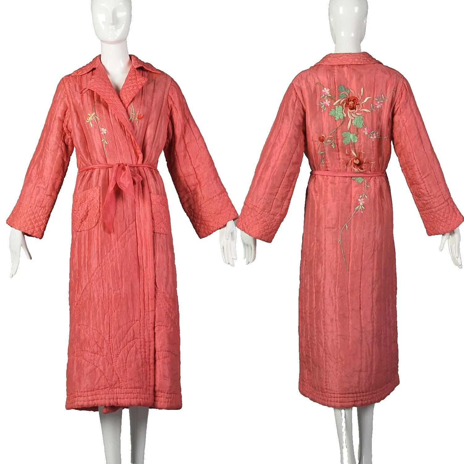 1930s Decade 100% Silk Vintage Sleepwear & Robes for Women