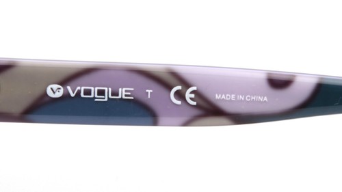 Vogue VO 2747 2002 VIOLET On TRANSPARENT EYEGLASSES 52-17-140mm (DISPLAY MODEL) - Picture 11 of 12