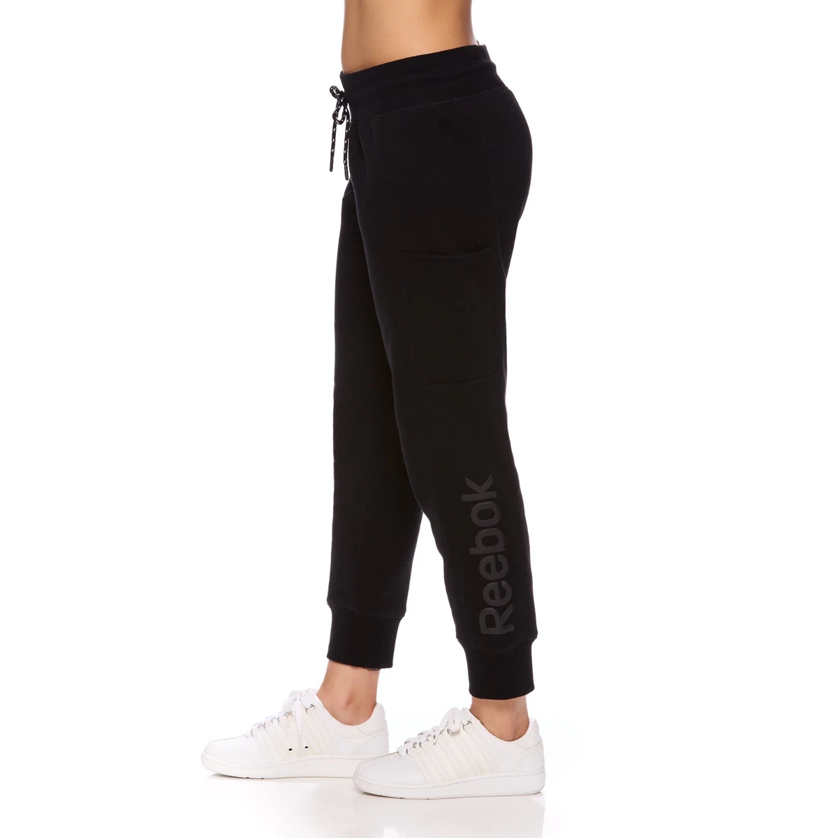 Reebok Women's Super Soft Fleece Gravity Jogger with Pocket SIZE