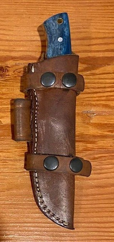 CFK Cutlery Hand Made D2 Tool Steel Hunting Skinner Knife Premium Custom Sheath
