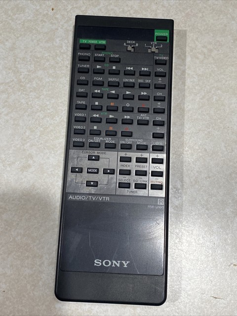 Sony Rm U100 Tv Vtr Str Av710 Av910 Remote Control For Sale Online Ebay