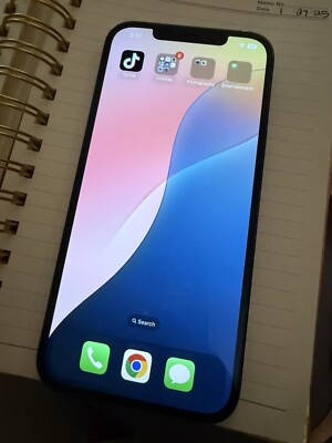 APPLE iPhone 12 ProMax w/TikTok AT&T PACIFIC BLUE 128 GB