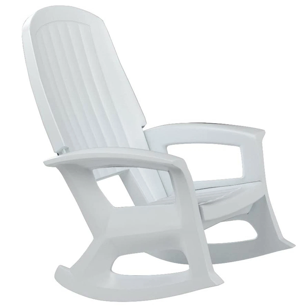Semco Rockaway Heavy Duty All Weather Outdoor Rocking Chair White