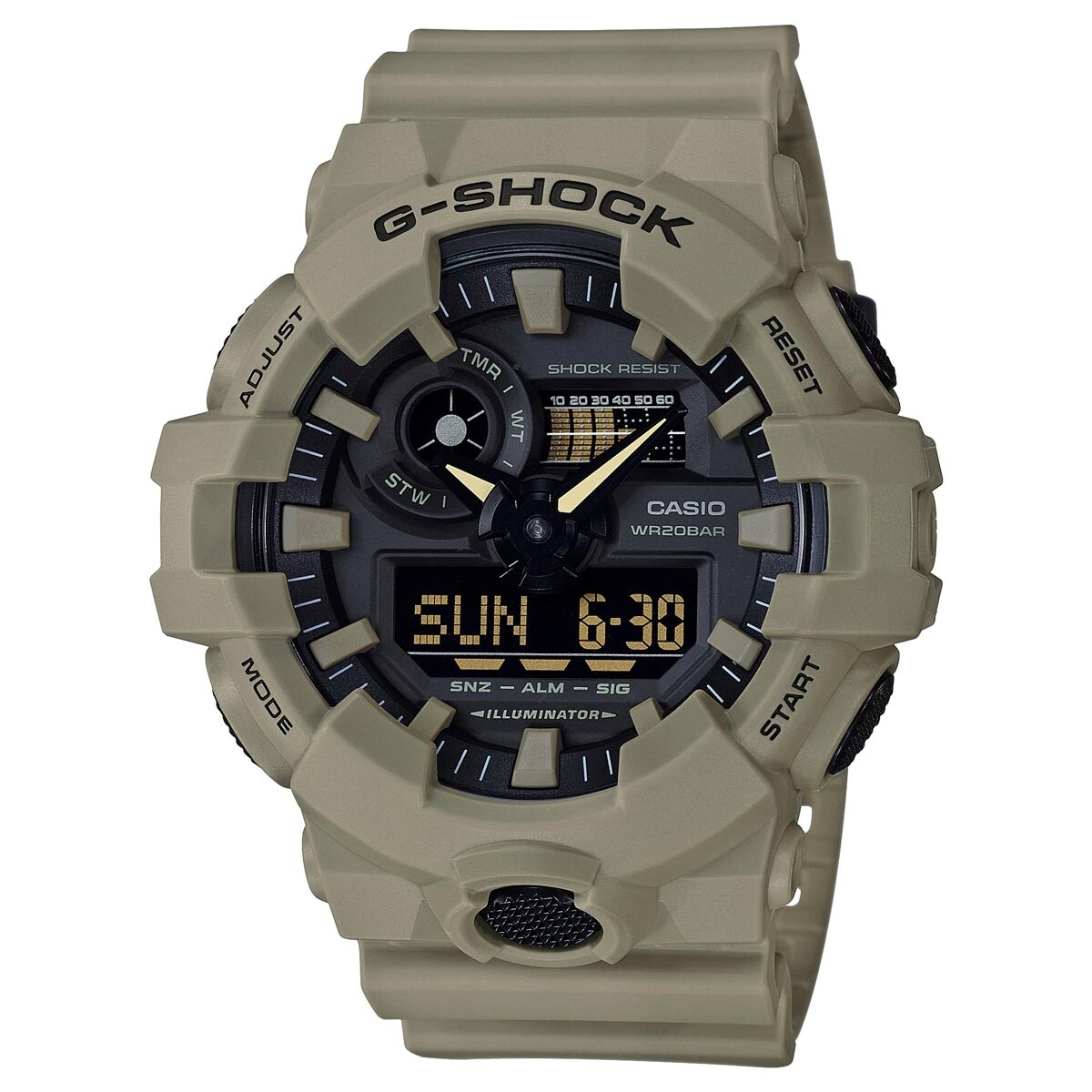 Casio G-Shock GA-700UC-5A Analog-Digital Men's Watch