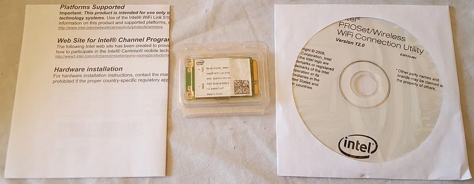 Intel 5100 WIFI 512AN_MMW 300Mbps Mini PCI-E Wireless WLAN Card Module NEW - Image 3 of 4