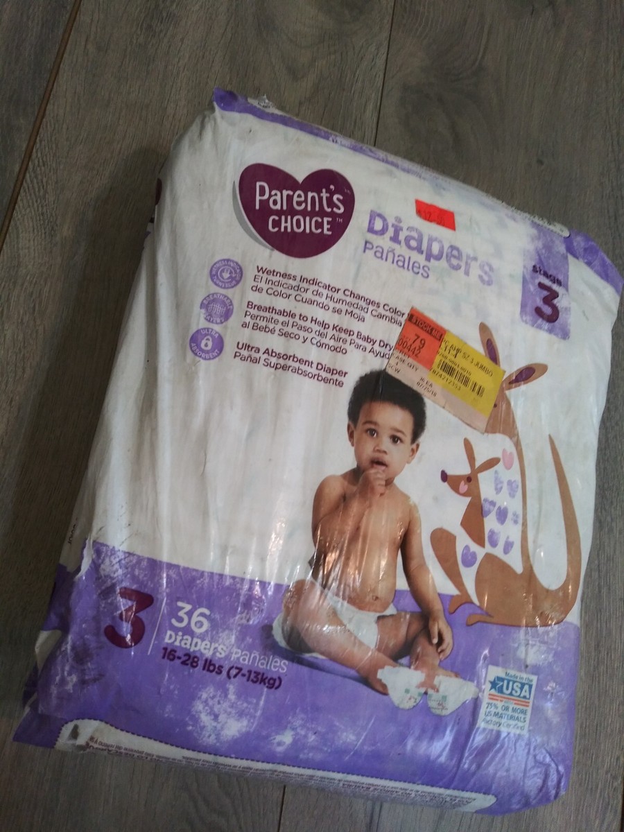 Parent's Choice Disposable Baby Diapers Stage 16-28
