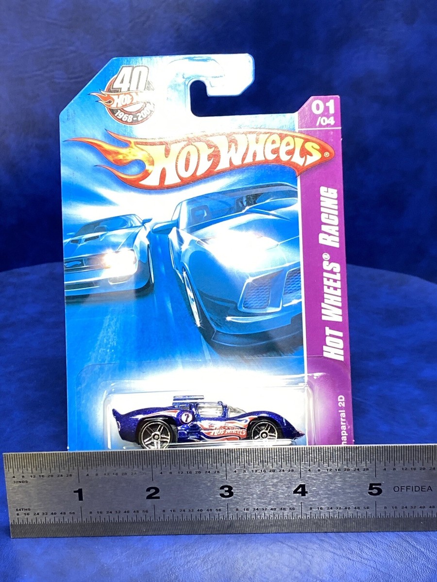 Hot Wheels Racing Chaparral 2D Blue Car 01/04 | eBay