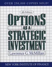 Options as a Strategic Investment, Lawrence G. McMillan, Good Book