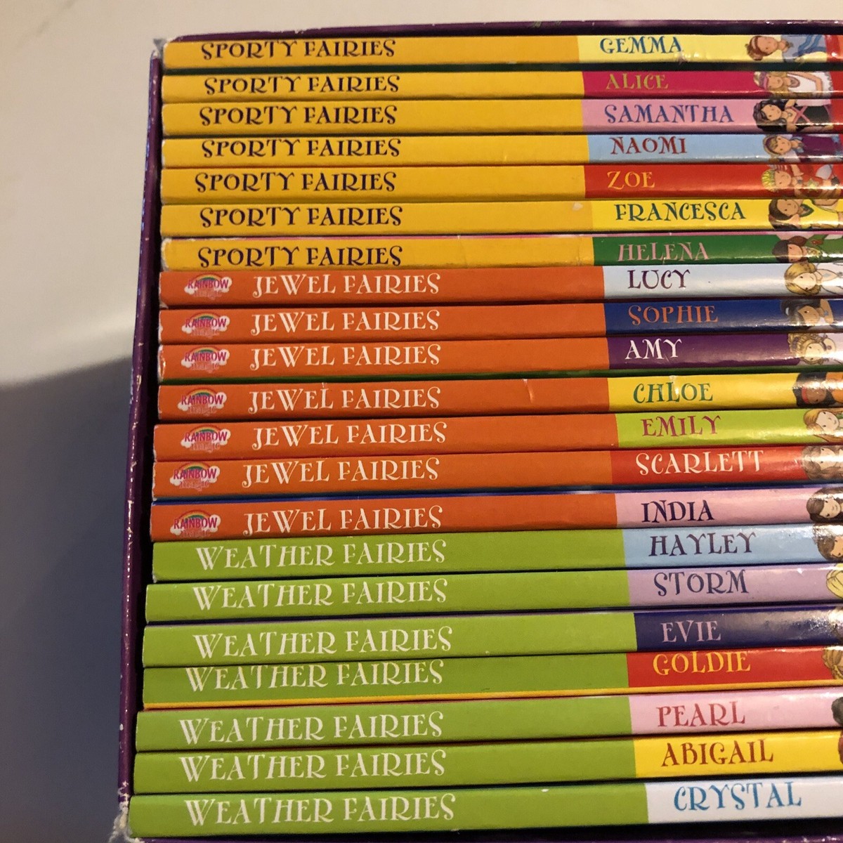 Rainbow Magic Adventure Collection 21 Book Box Set Weather