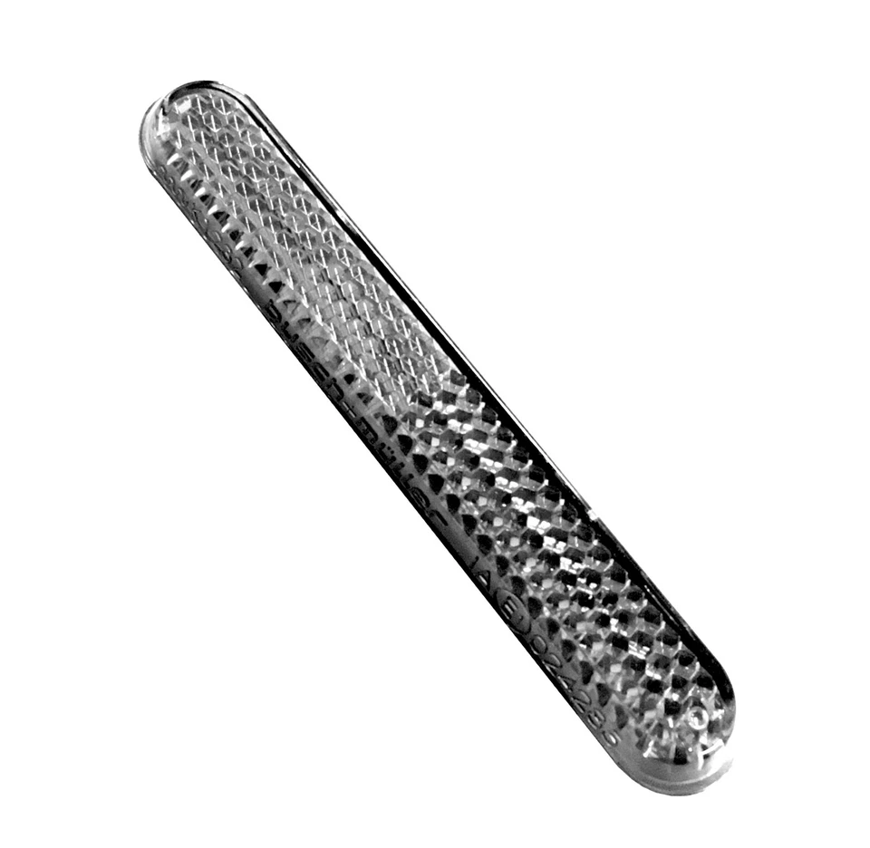 BUSCH & MÜLLER Frontstrahler für Fahrrad Gabel selbstklebend 91x12mm weiß