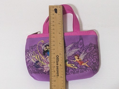 Tinker Bell Rosetta Silvermist Fairies Handbag Purple Pink Girls Toy Bag - Picture 7 of 8