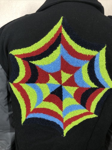 Chaqueta De Colección Nueva Con Etiquetas Punk Surf Y2K Volcom Goons Of Doom Band Gótica GRANDE RARA! - Imagen 4 de 21