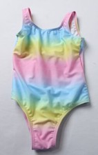 Angel Season Girls One Piece Colorful Swimsuit AP2 Rainbow Size: 5 Years NWT