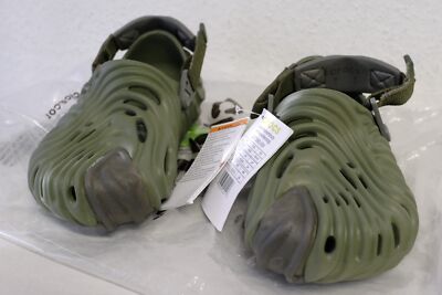 Crocs Salehe Bembury x The Pollex Clog Slide Grün Olive Größe 38-39 207393-309 