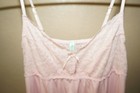 Honeydew medium pink camisol sleepwear top w lace good condition — photo 4