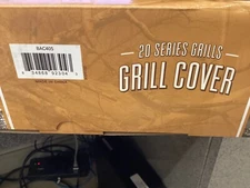 BAC405 Traeger Grill Camo With Orange logo Full Length Grill Cover BIN52 2025