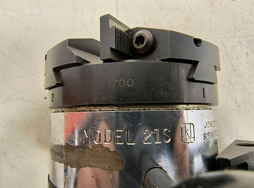 JONES AND LAMSON - GEOMETRIC DIE HEAD - 1-1/2" SHANK - MODEL 21S - Picture 16 of 16