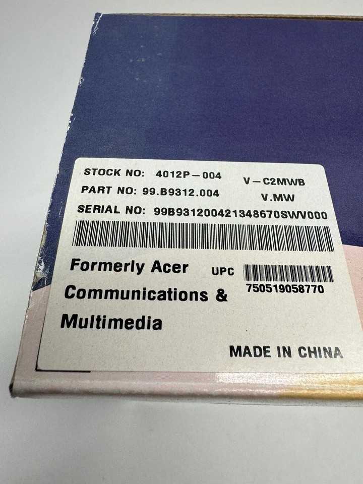 SEALED NEW BenQ CD Burner 42X CD-R 12X CD-RW 48X CD-ROM CRW-4012P - Image 3 of 4