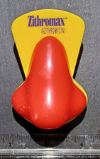 Zithromax - AZITHROMYCIN - RARE - RED NOSE CLIP - NEW - FREE SHIPPING - JBOX-7