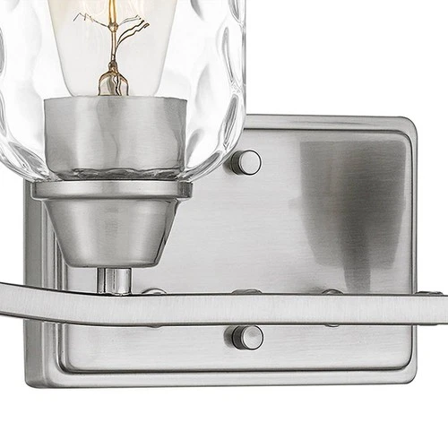 Quoizel Acacia 28" Wide Brushed Nickel Bath Light - Picture 4 of 7