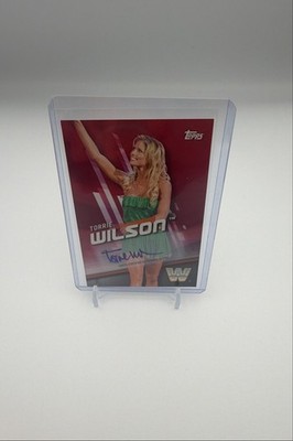 2016 Topps WWE Divas Revolution - Torrie Wilson #8 Pink 11/25 Auto!!