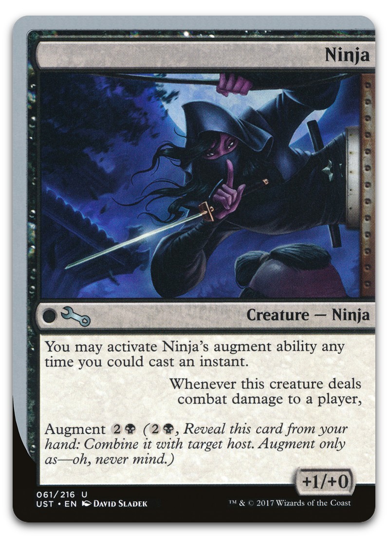 Ninja #61 (NM) Unstable UST Magic MTG