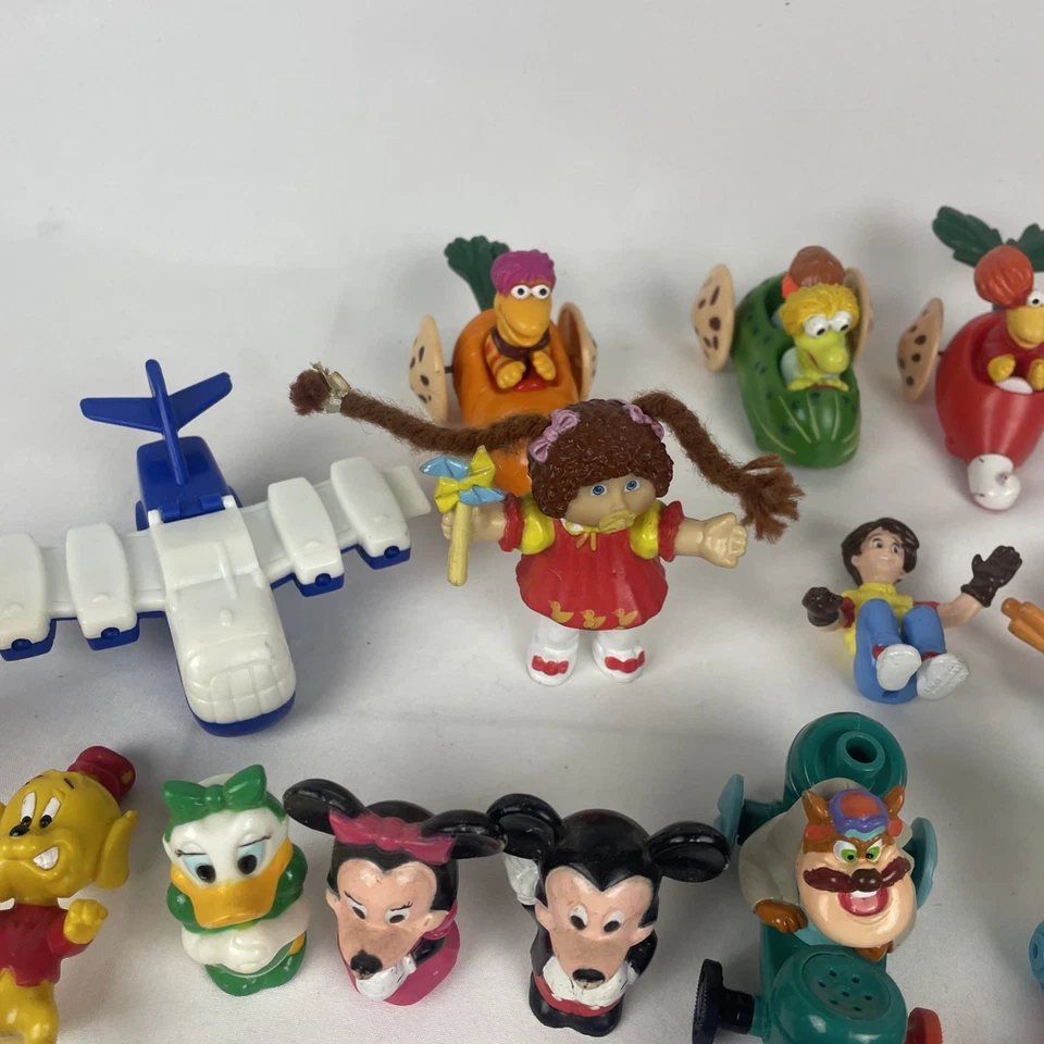 Paquete De Colección / Lote De 30 Juguetes McDonalds Años 80-1990 - Rock Frágil, Mickey Etc Foto 4 de 4