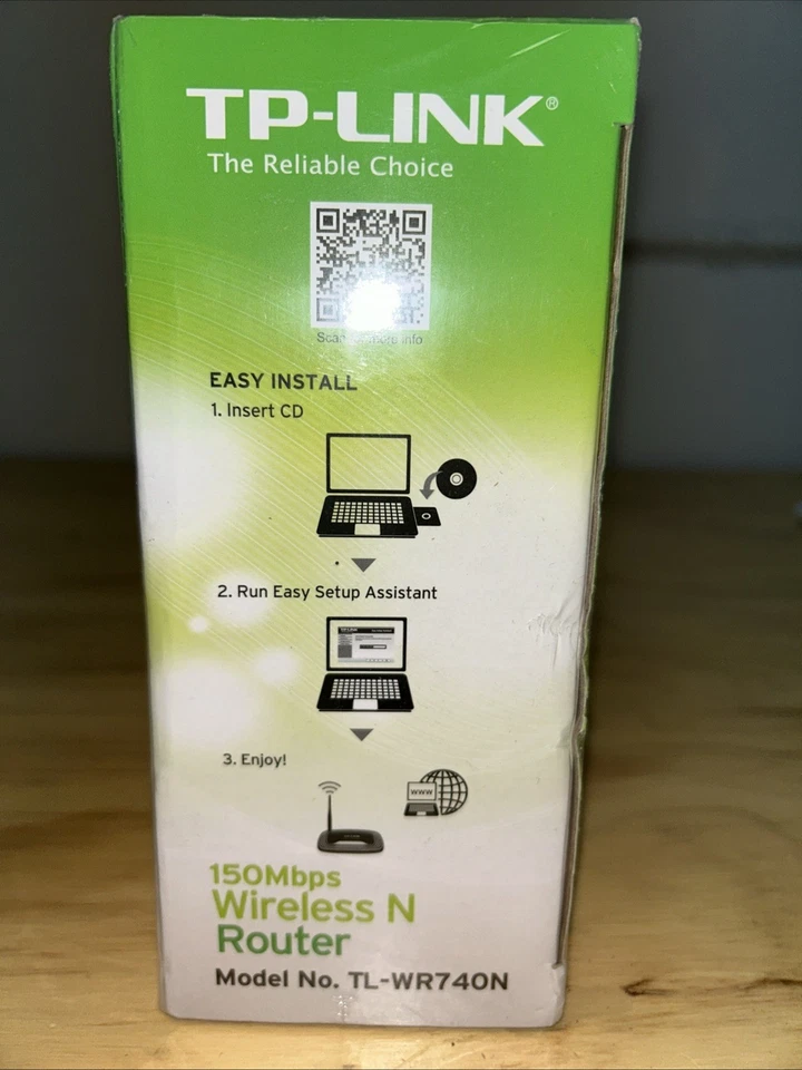 [NEW] TP-Link TL-WR740N 150 Mbps 4-Port 10/100 Wireless N Router - Image 2 of 4