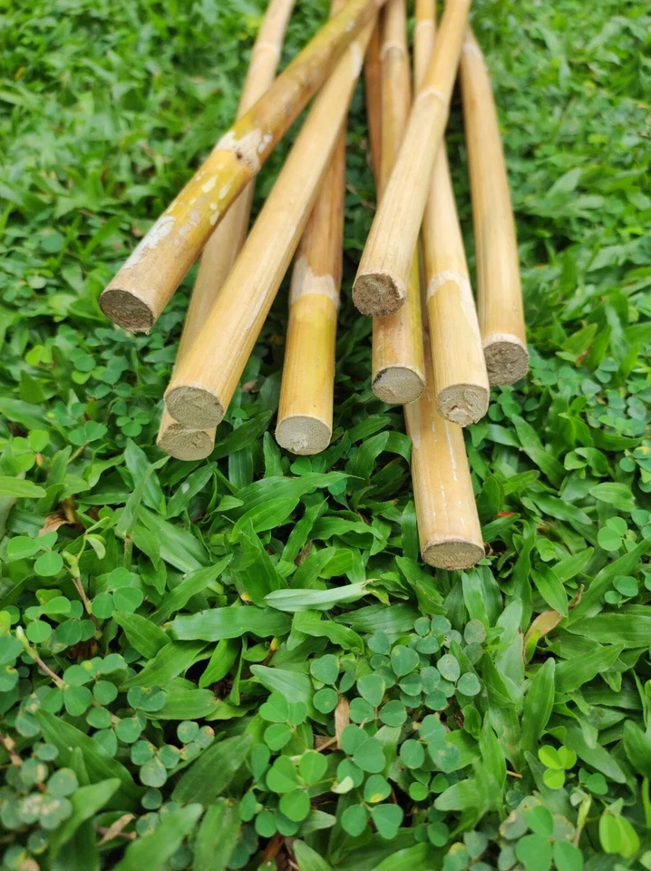 Rattan Cane Sticks 8pcs Flexible Natural 1 cm diameter 40 inches length - Image 3 of 4