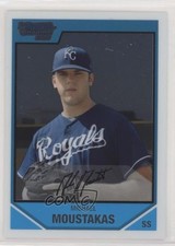 2007 Bowman Draft Chrome Draft Picks Mike Moustakas #BDPP53 00ah