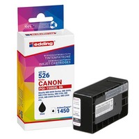 edding EDD-526 Schwarz Druckerpatrone Kompatibel Zu Canon PGI-1500 XL BK