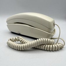 Slimline Wall Phone Radio Shack - Ivory - Cat 43-874- Model ET-296 - Not Tested