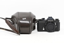 Nikon Nikkomat FT2 Black 35mm SLR Film Camera Body Only w/ Case B116