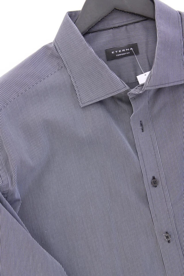 ✅ Eterna Langarmhemd Comfort Hemd für Herren Gr. 56, XXL grau ✅ - Bild 2 von 4